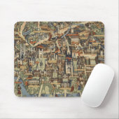 Tapis De Souris Carte de Cambridge, Angleterre (Avec souris)