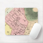 Tapis De Souris Carte de Charleston, Virginie-Occidentale (Avec souris)