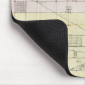 Tapis De Souris Carte de Chicago (Coin)