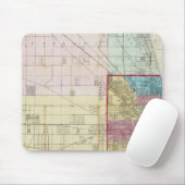 Tapis De Souris Carte de Chicago (Avec souris)