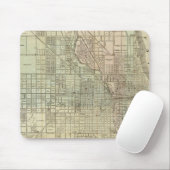 Tapis De Souris Carte De Chicago (Avec souris)
