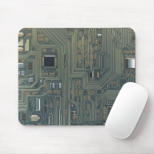 Tapis De Souris Carte de circuit (Avec souris)