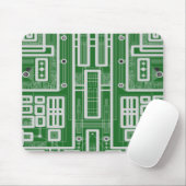 Tapis De Souris Carte de circuit géométrique (Avec souris)