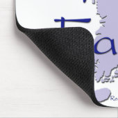 Tapis De Souris Carte de Coréen de père (Coin)