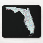 Tapis De Souris Carte de Floride Mousepad (Devant)