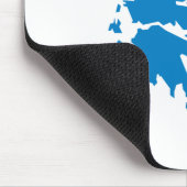 Tapis De Souris Carte de Grèce (Coin)