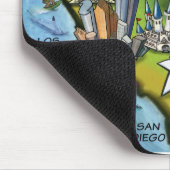 Tapis De Souris Carte de la Californie (Coin)