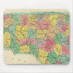 Tapis De Souris Carte De La Caroline Du Nord