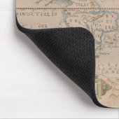Tapis De Souris Carte de la circumnavigation de Drake du globe (Coin)