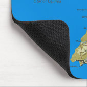 Tapis De Souris Carte de la Guinée équatoriale Mousepad (Coin)