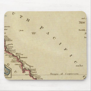 Tapis De Souris Carte de la Nouvelle-Galles du Sud