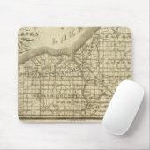 Tapis De Souris Carte de la réserve de l'Ouest (Avec souris)