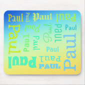Tapis De Souris Carte de la souris Gradient (Devant)