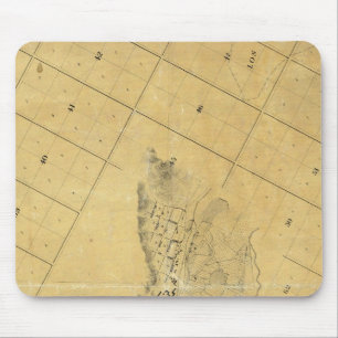 Tapis De Souris Carte De La Ville De Los Angeles