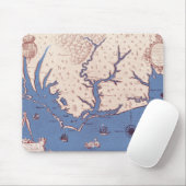Tapis De Souris Carte de la Virginie (Avec souris)