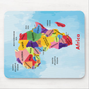 Tapis De Souris Carte de l'Afrique