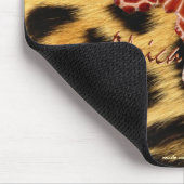 Tapis De Souris Carte de l'Afrique, le continent sombre (Coin)