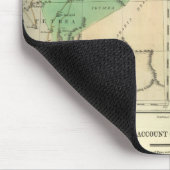 Tapis De Souris Carte de l'Atlas du Canada - Israël (Coin)