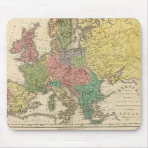 Tapis De Souris Carte de l'Atlas européen des religions