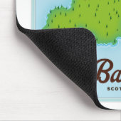 Tapis De Souris Carte de l'Ecosse de Barra (Coin)
