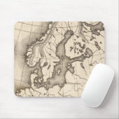 Tapis De Souris Carte de l'Europe (Avec souris)