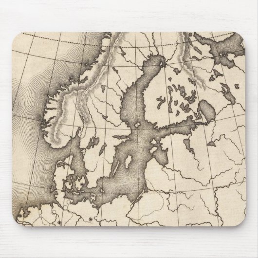Tapis De Souris Carte de l'Europe (Devant)