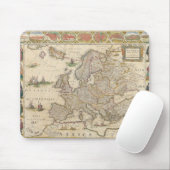 Tapis De Souris Carte de l'Europe 6 (Avec souris)
