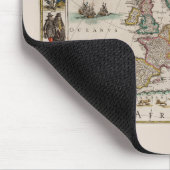 Tapis De Souris Carte de l'Europe médiévale (par Willem Blaeu) (Coin)