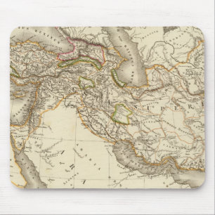 Tapis De Souris Carte de l'hémisphère oriental du monde classique