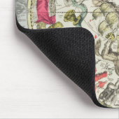Tapis De Souris Carte de l'hémisphère sud (Coin)