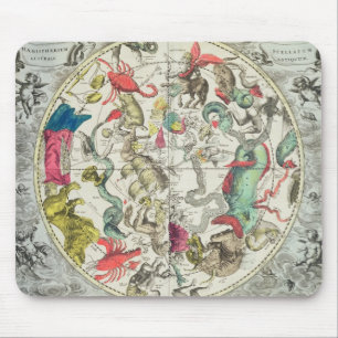 Tapis De Souris Carte de l'hémisphère sud
