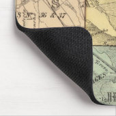 Tapis De Souris Carte de l'index Père Noël Clara Co (Coin)