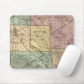 Tapis De Souris Carte de l'index Père Noël Clara Co (Avec souris)