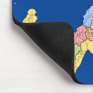 Tapis De Souris Carte de l'Italie * Mapa de Italia