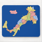 Tapis De Souris Carte de l'Italie * Mapa de Italia (Devant)