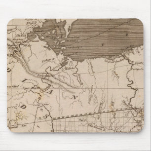 Tapis De Souris Carte de l'Ohio par Arrowsmith