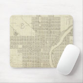 Tapis De Souris Carte de Milwaukee (Avec souris)