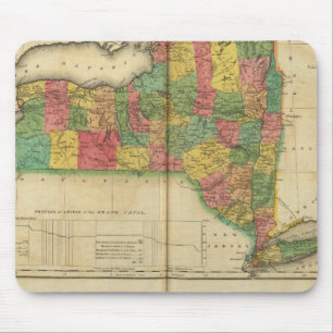 Tapis De Souris Carte De New York