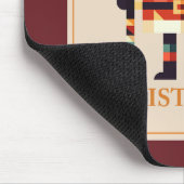 Tapis De Souris Carte de Noël du Père Noël avec Sucre de canne (Coin)