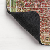 Tapis De Souris Carte de Paris 'de terrarrum d'orbis de Civitates (Coin)