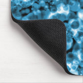 Tapis De Souris Carte de souris à bulle Abstraite turquoise (Coin)