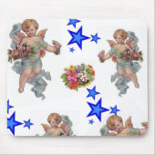 Tapis De Souris Carte de souris Angel Blue Stars ! (Devant)