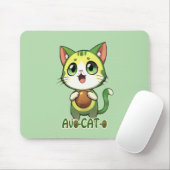 Tapis De Souris Carte de souris Avo-CAT-o (Avec souris)