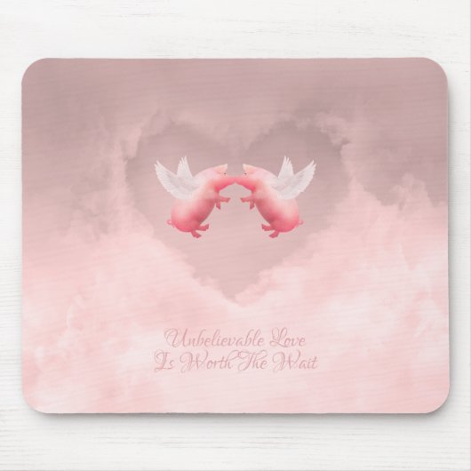 Tapis De Souris Carte de souris d'amour incroyable (Devant)