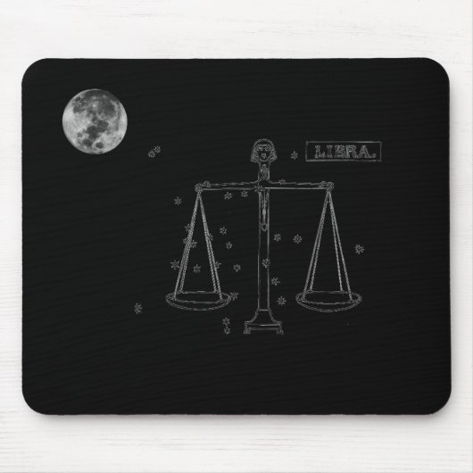 Tapis De Souris Carte de souris Libra (Devant)