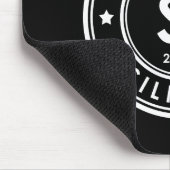 Tapis De Souris Carte de souris noire Silicon Element (Coin)