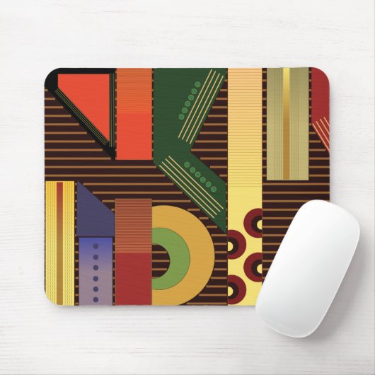 Tapis De Souris Carte de souris Perspective (Avec souris)