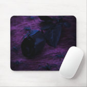 Tapis De Souris Carte de souris Rose noir (Avec souris)