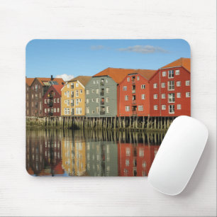 Tapis De Souris Carte de Trondheim Norvège