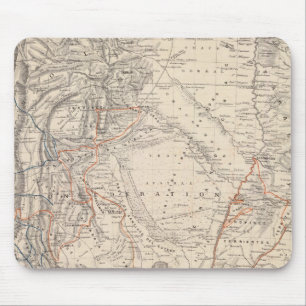 Tapis De Souris Carte de voyage du Dr V Martin de Moussy